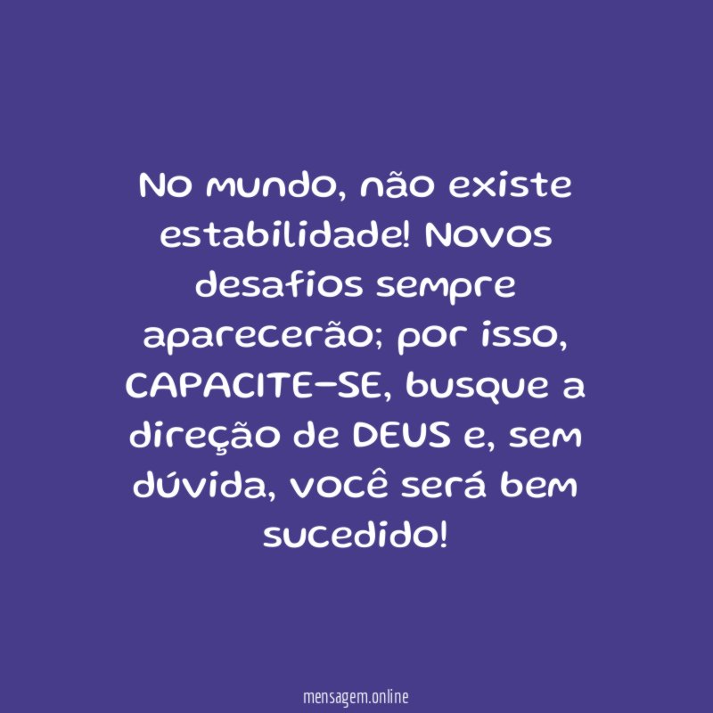No mundo