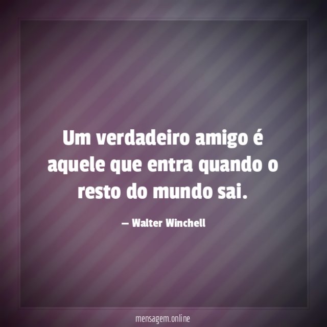 Verdadeiro amigo