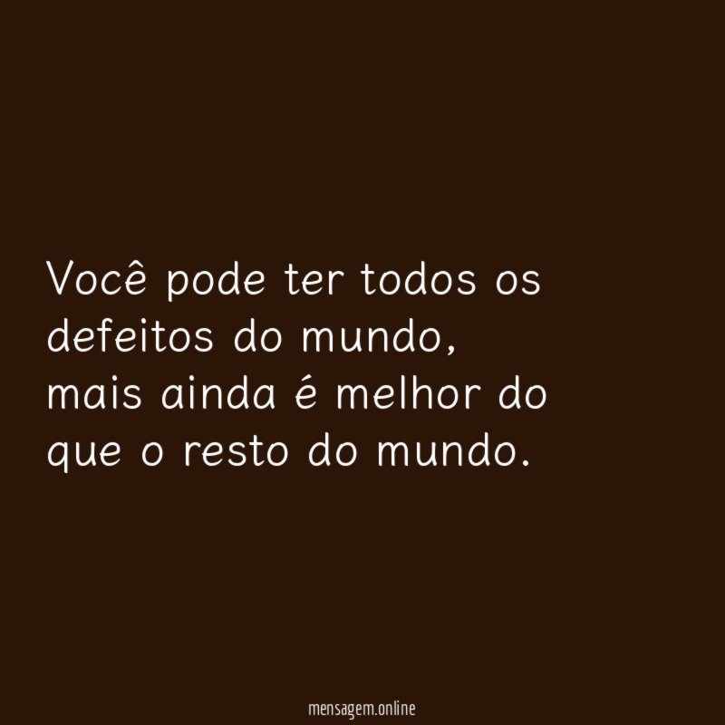 Defeitos de amor