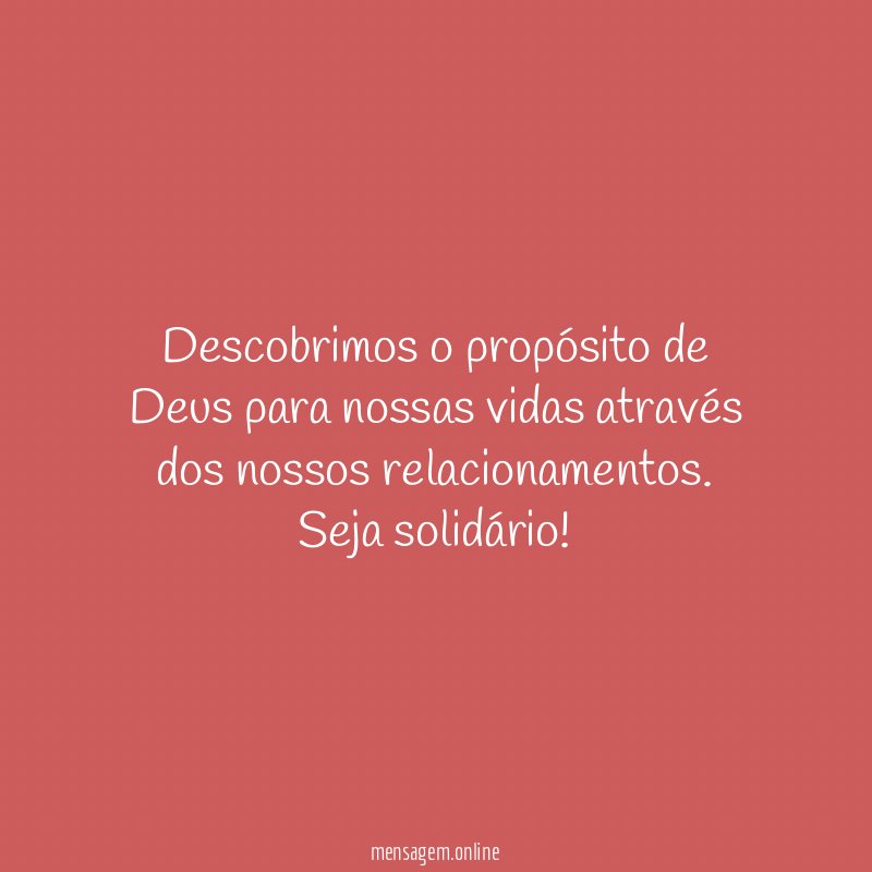 Descobrimos o propósito de Deus para nossas vidas