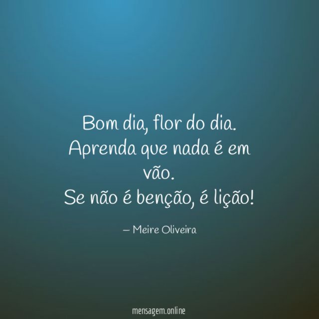 Lição de vida