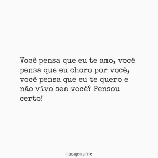 Pensamentos