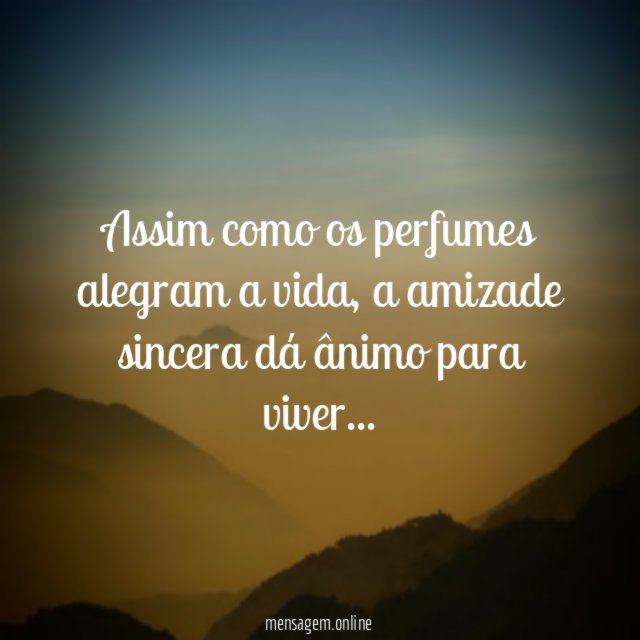 Nos dá ânimo