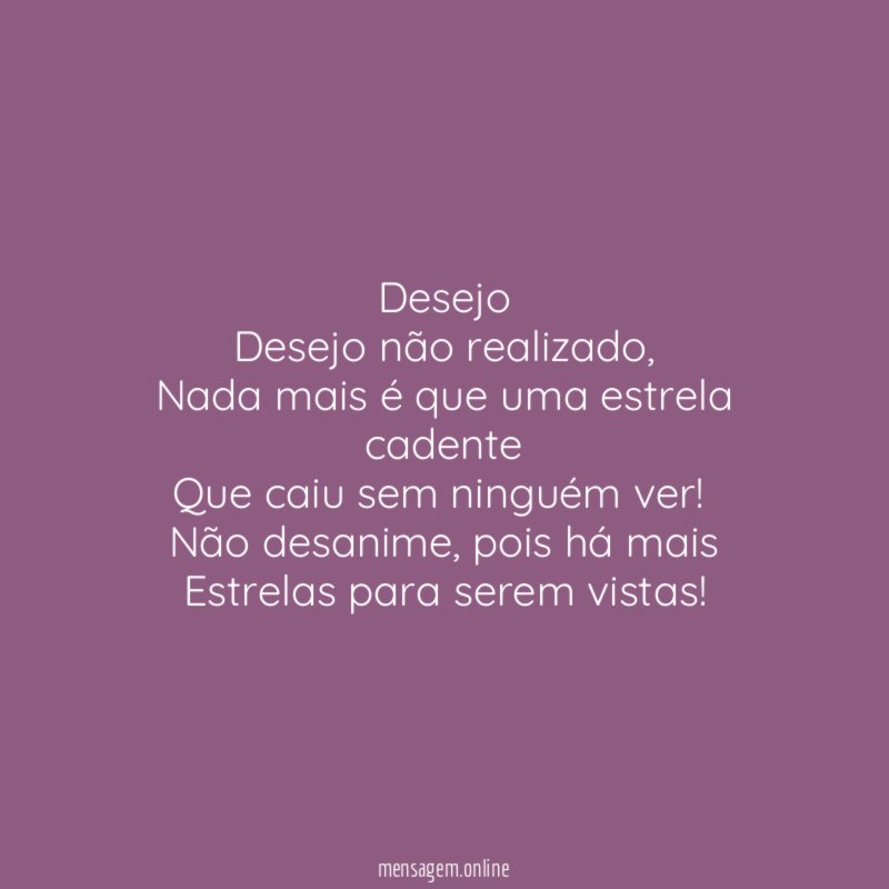 Desejo
