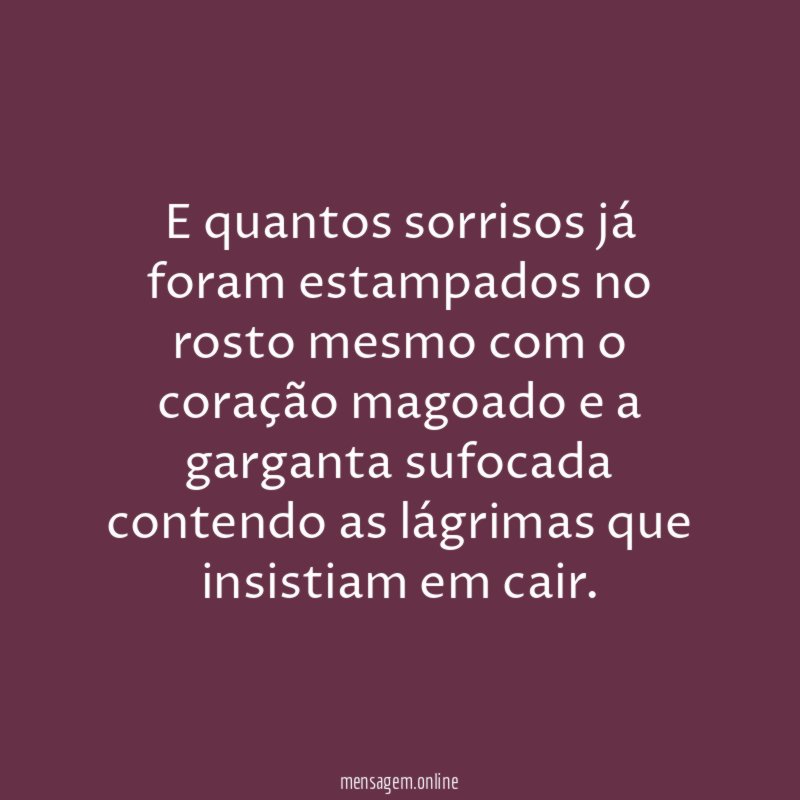 E quantos sorrisos já foram estampados no rosto