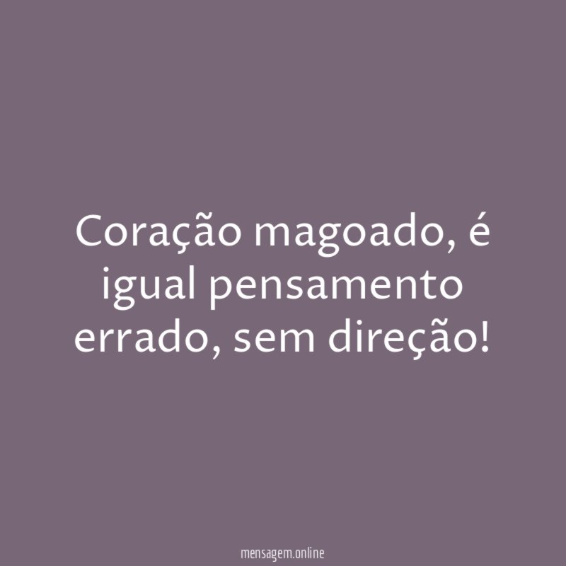 Coração magoado