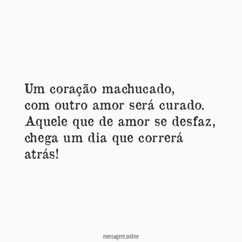Um coração machucado