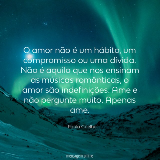 Apenas ame