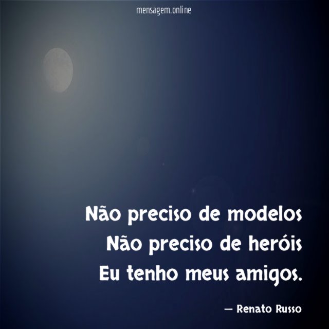 Não preciso