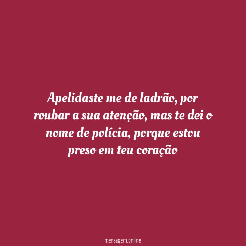 Apelidaste me de ladrão