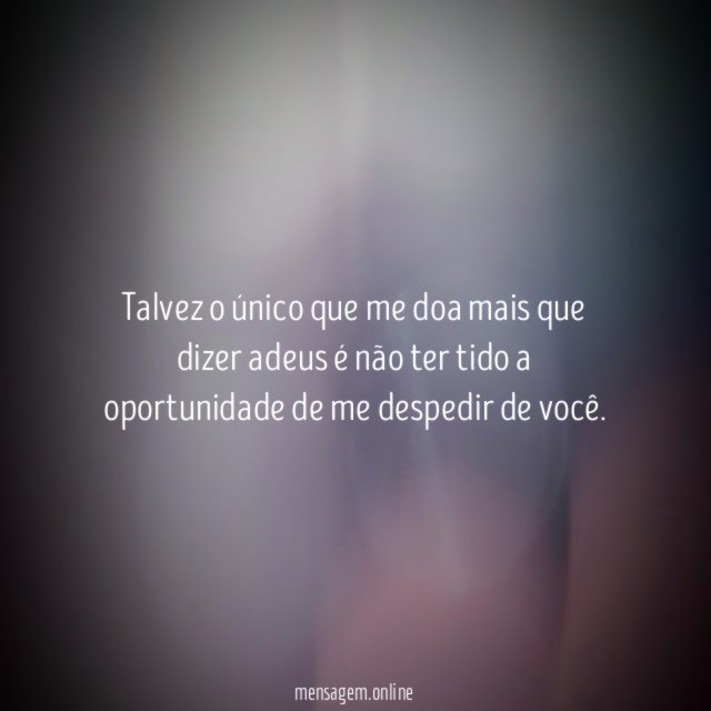 Adeus