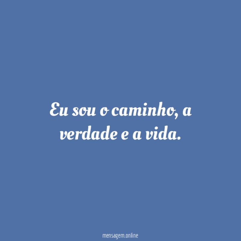 Eu sou o caminho