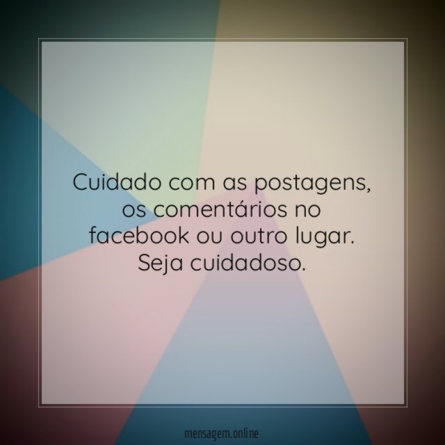 Não queime seu filme