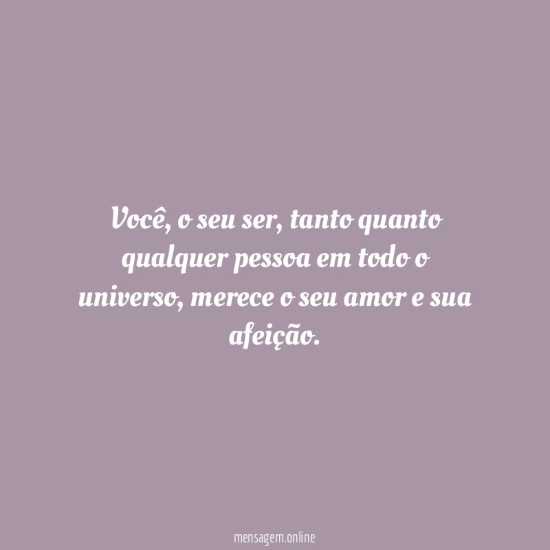 Você