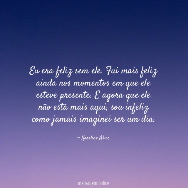 (in)felicidade