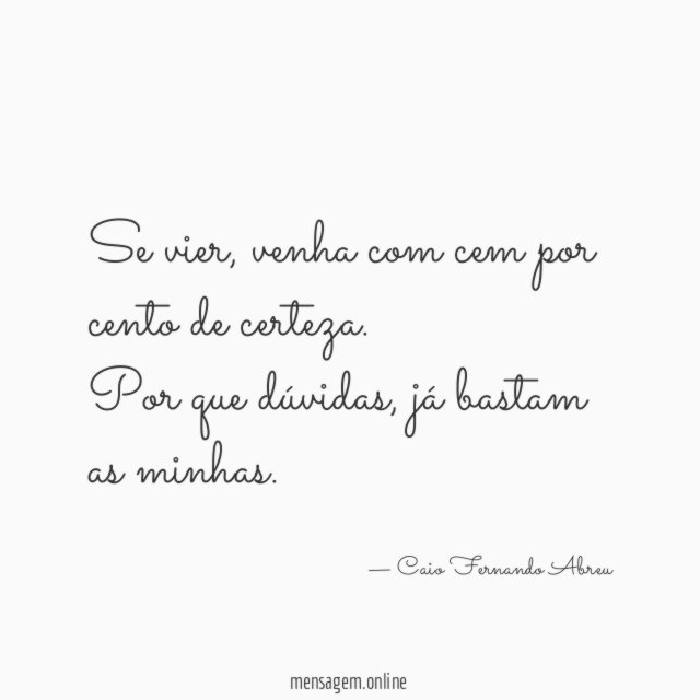 Minhas dúvidas