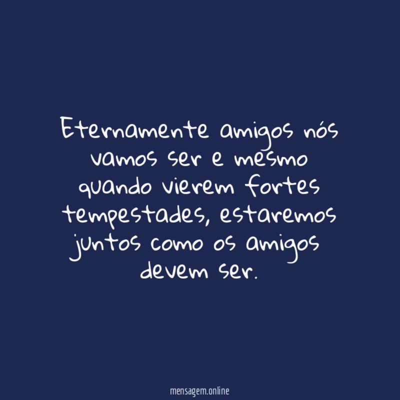 Eternamente amigos