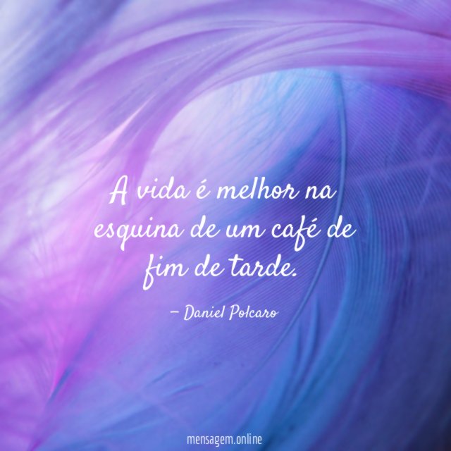 Na esquina de um café