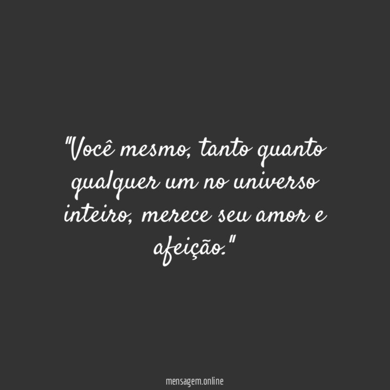 'Você mesmo