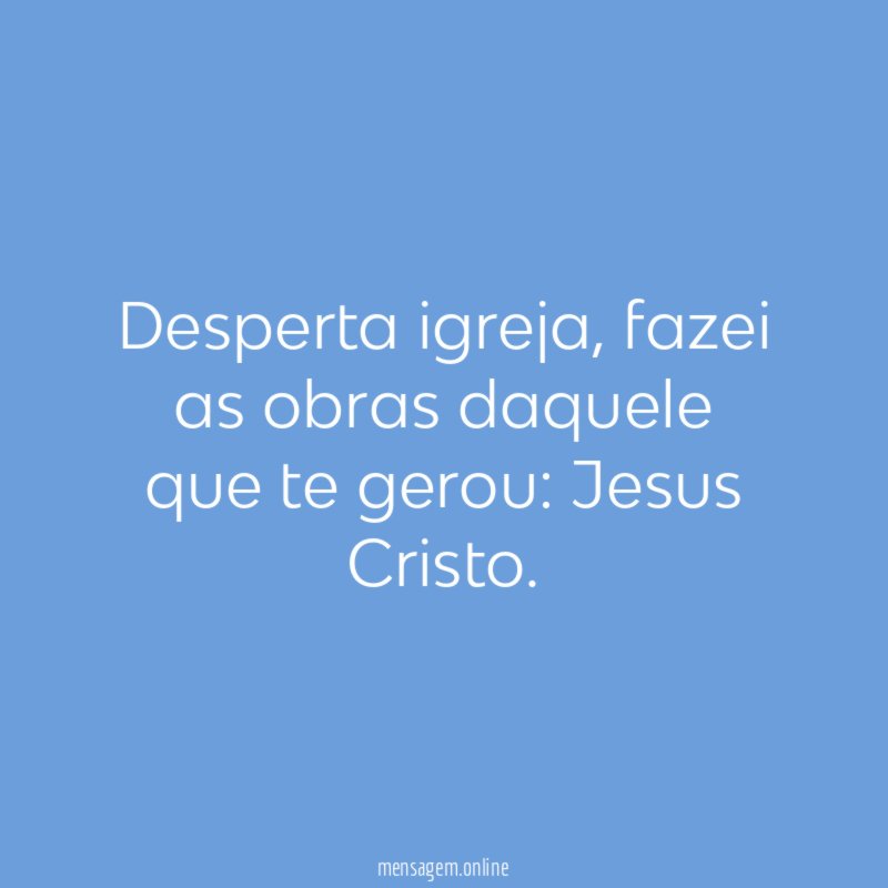 Desperta igreja