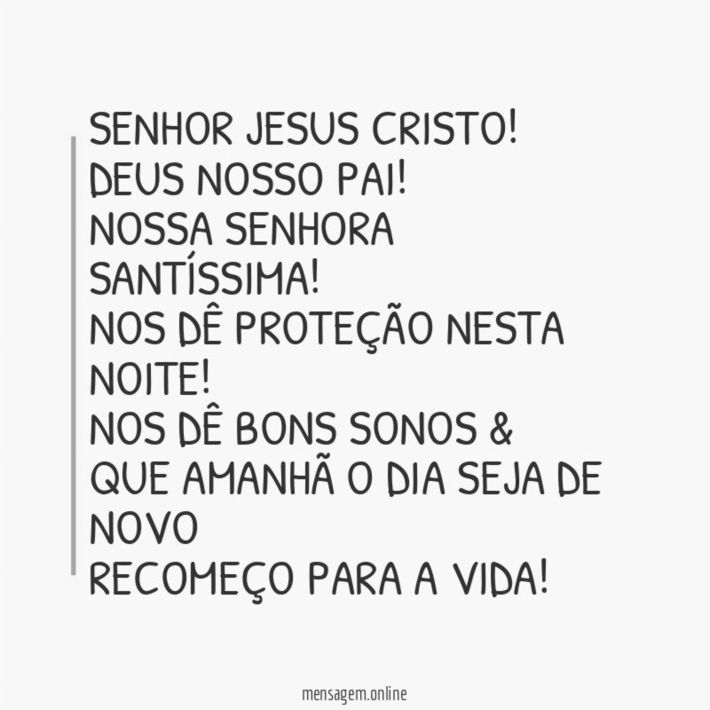 SENHOR JESUS CRISTO