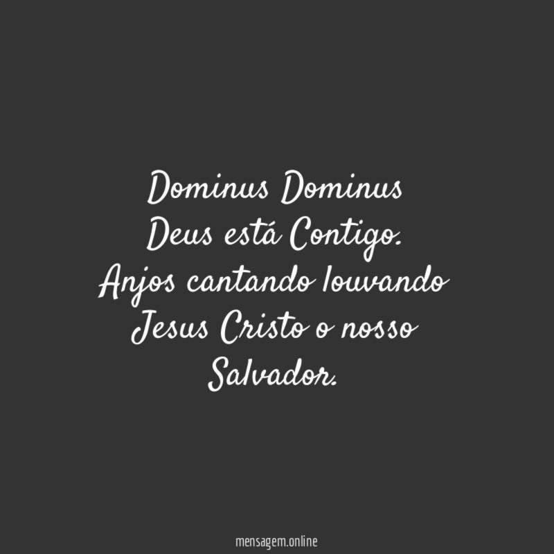 Dominus Dominus
