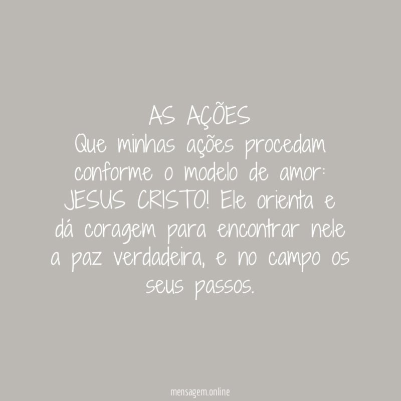 AS AÇÕES