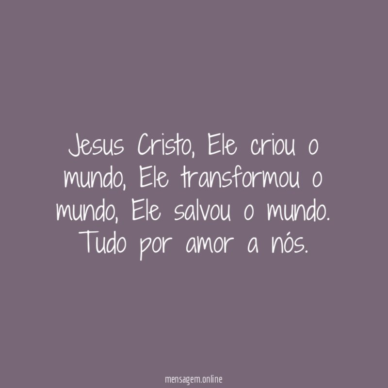 Jesus Cristo
