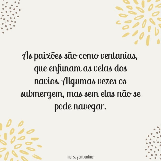 As paixões