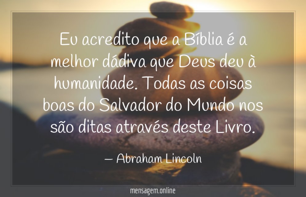 A melhor dádiva