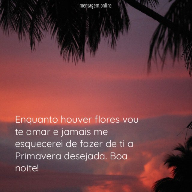 Enquanto houver flores