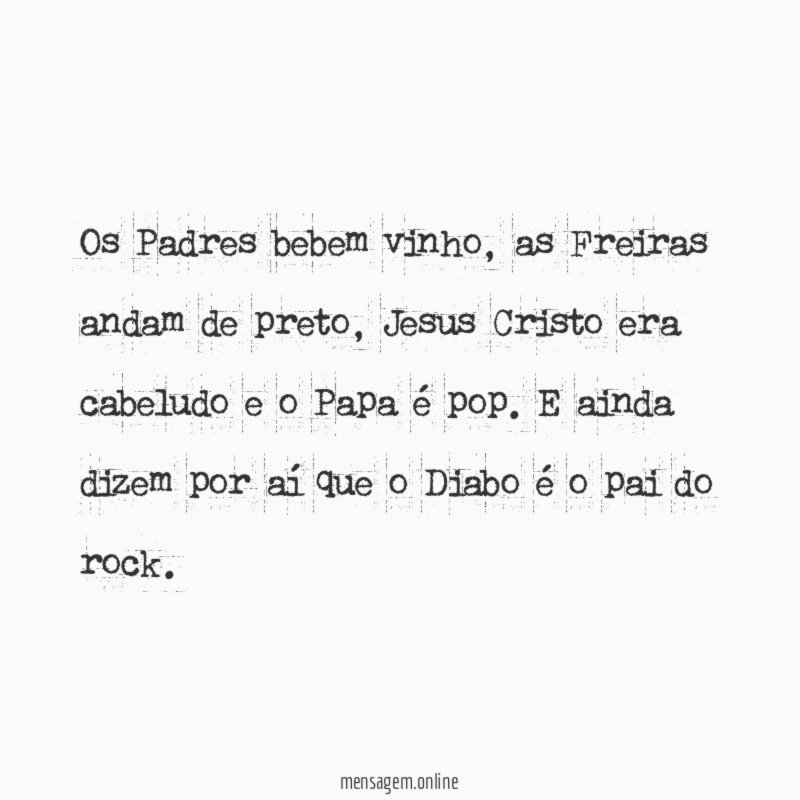 Os Padres bebem vinho