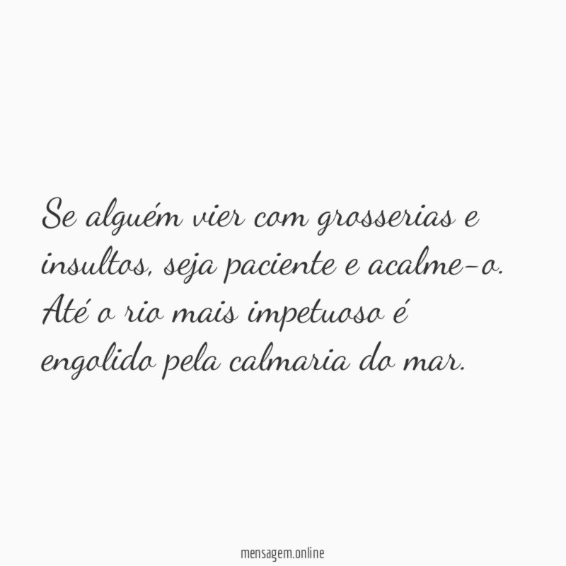 Seja Paciente
