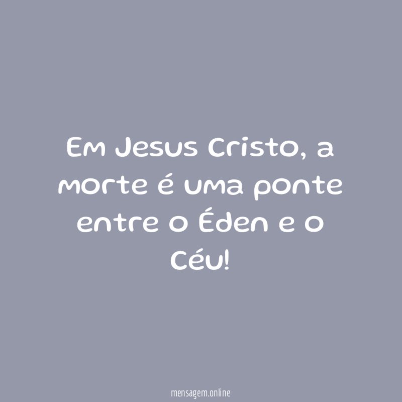 Em Jesus Cristo
