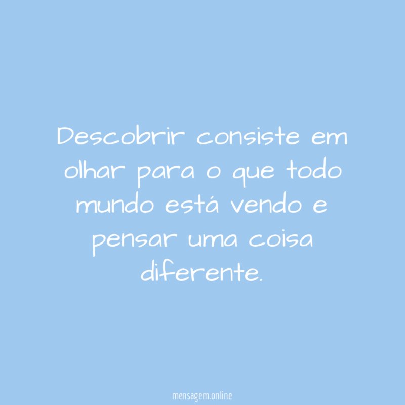 Descobrir é