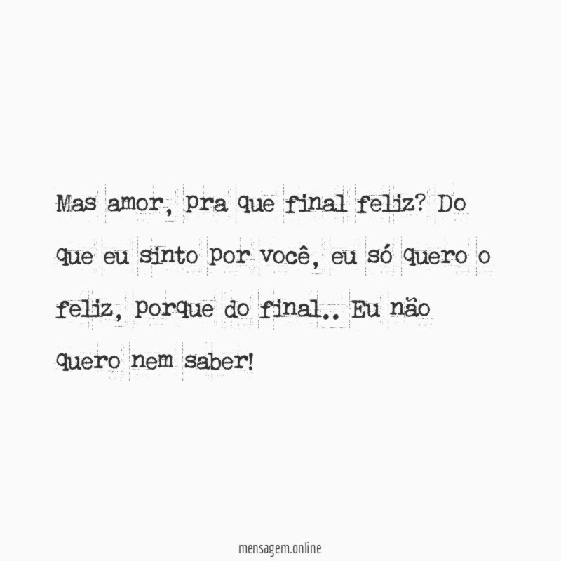 Final feliz