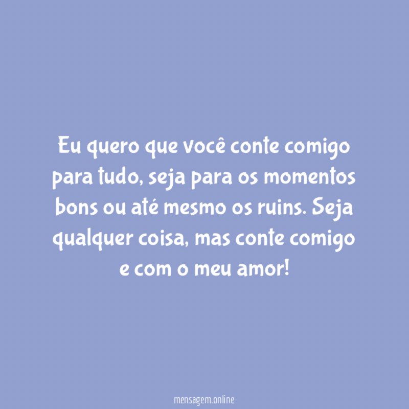 Conte comigo