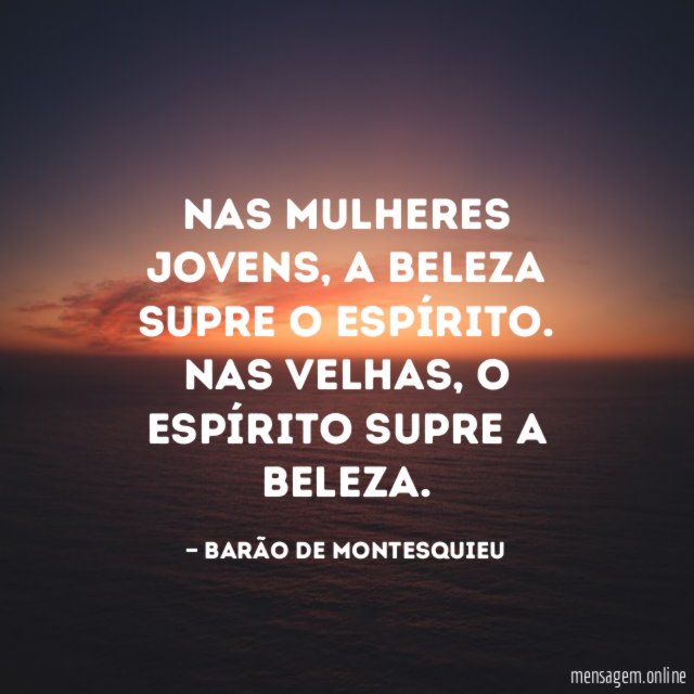 Nas mulheres jovens