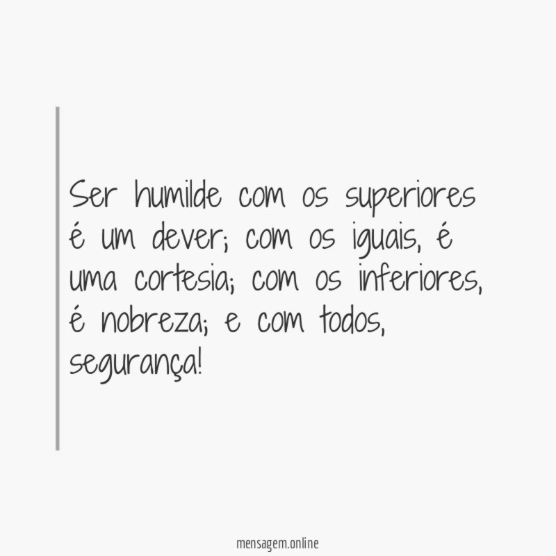 É uma Cortesia