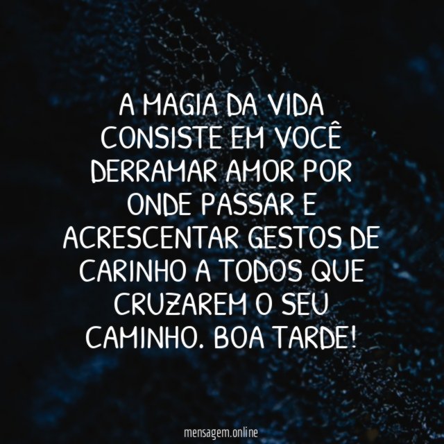Magia da vida