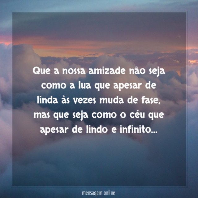 Nossa Amizade