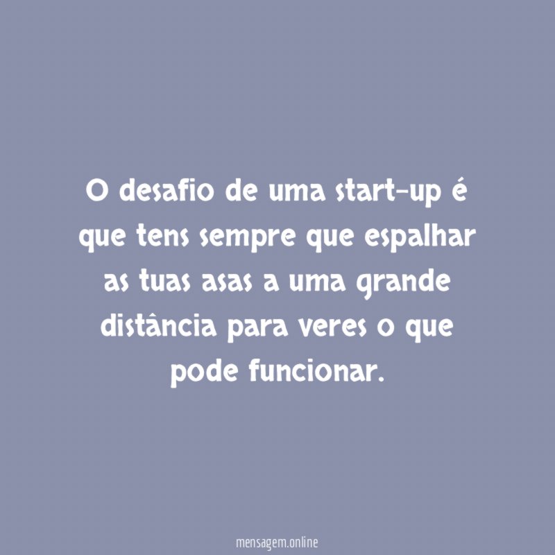 Desafios