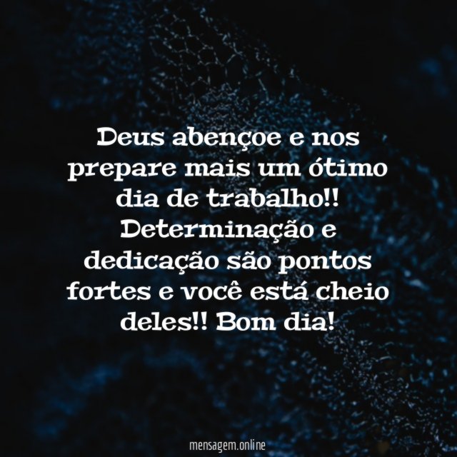 Deus abençoe