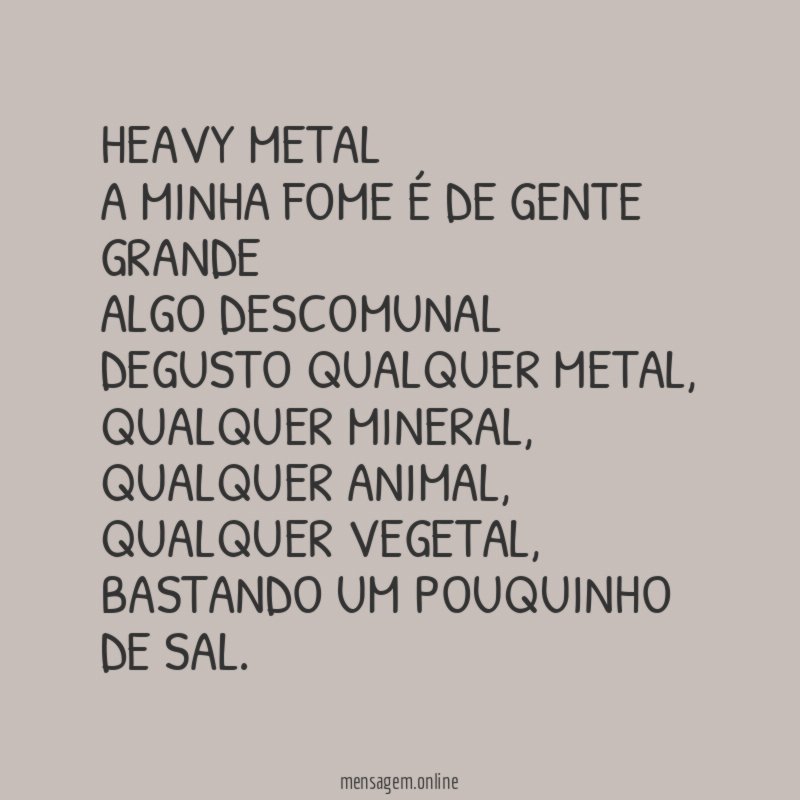 Heavy Metal