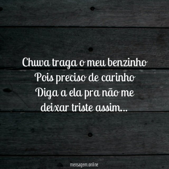 Meu benzinho