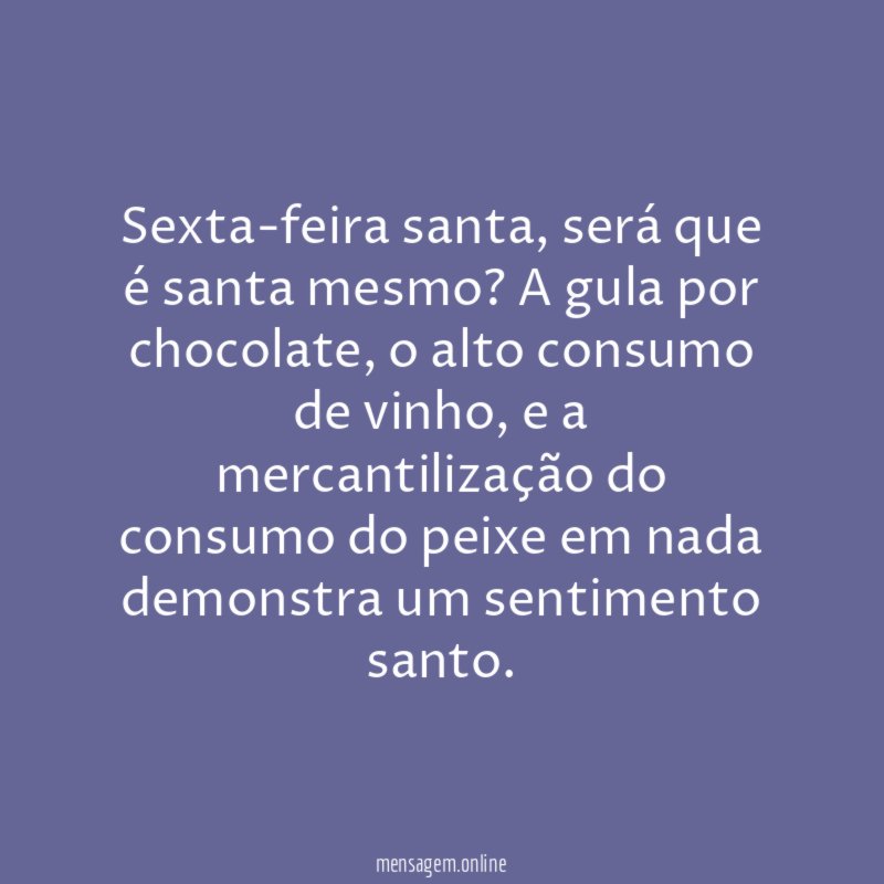 Sexta-feira santa