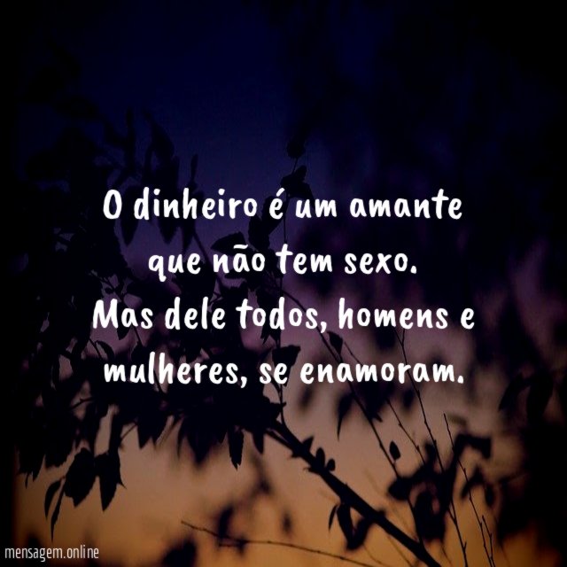 Enamorados pelo dinheiro
