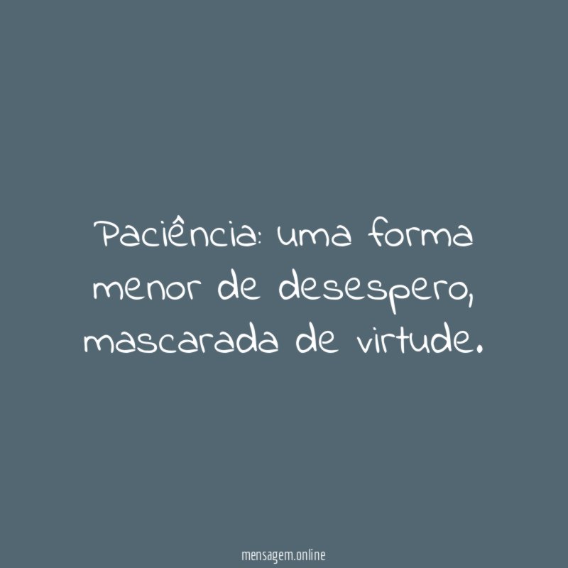 Paciência