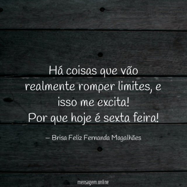 Dia de romper limites