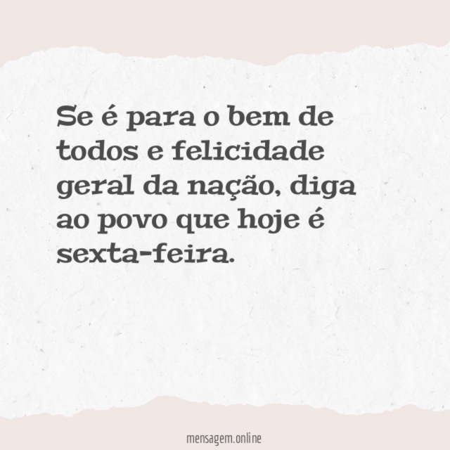 Felicidade geral da nação